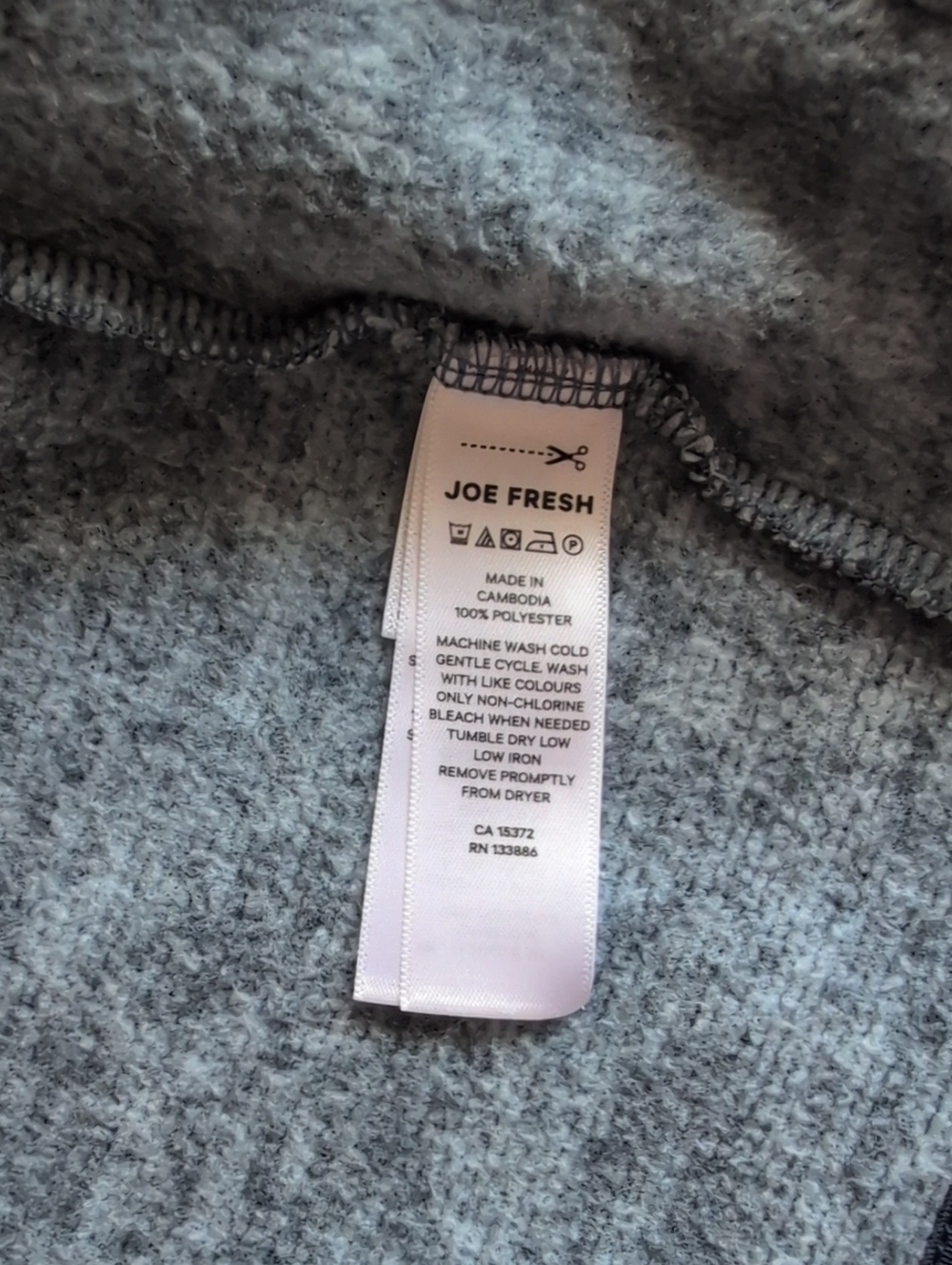Size 3T Joe Fresh Boys Active Fall Jacket Layering Bundle - Windbreaker & Fleece - Picture 13 of 16